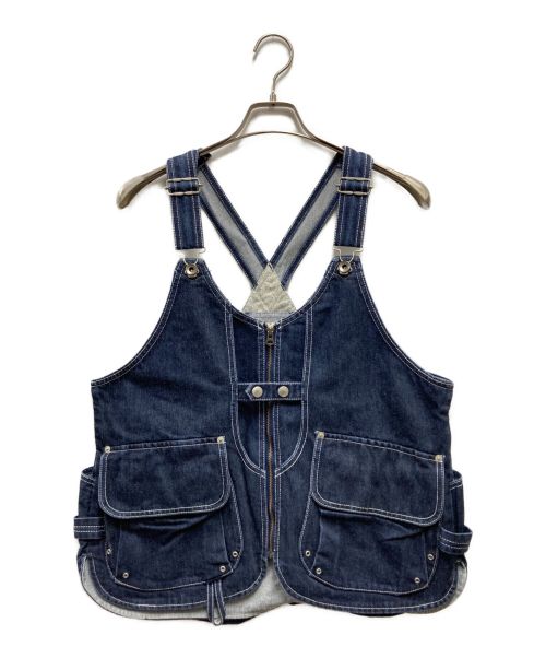 Snow peak（スノーピーク）Snow peak (スノーピーク) Indigo TAKIBI Vest インディゴ サイズ:Mの古着・服飾アイテム