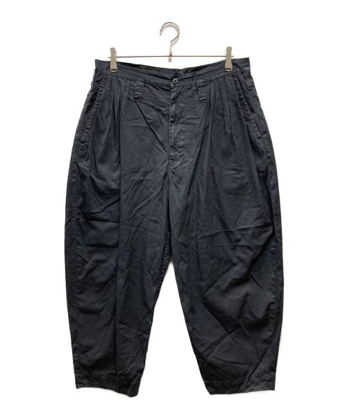 Porter Classic（ポータークラシック）Porter Classic (ポータークラシック) POPLIN BEBOP PANTS ネイビー サイズ:Lの古着・服飾アイテム