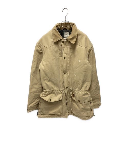 CarHartt（カーハート）CarHartt (カーハート) 90’sブランケットライナーダック地ワークジャケット ベージュ サイズ:Smallの古着・服飾アイテム