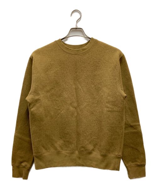 LEMAIRE（ルメール）LEMAIRE (ルメール) FLEECE SWEATSHIRT ブラウン サイズ:Mの古着・服飾アイテム