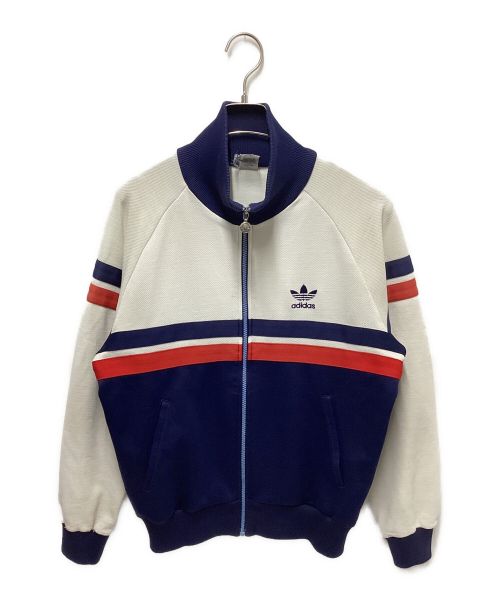 adidas（アディダス）adidas (アディダス) 70’s ハイネックトラックジャケット ホワイト サイズ:下記参照の古着・服飾アイテム