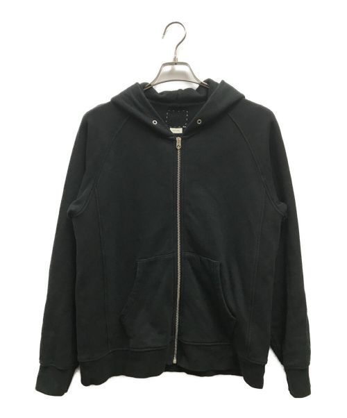 VISVIM（ビズビム）VISVIM (ビズビム) ULTIMATE JV HOODIE F.Z. ブラック サイズ:2の古着・服飾アイテム