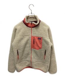 Patagonia（パタゴニア）の古着「Boys' Retro-X Jacket」｜アイボリー