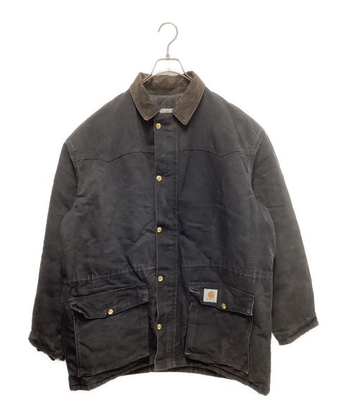 CarHartt（カーハート）CarHartt (カーハート) ダックヨークハンティングコート ブラック サイズ:下記参照の古着・服飾アイテム