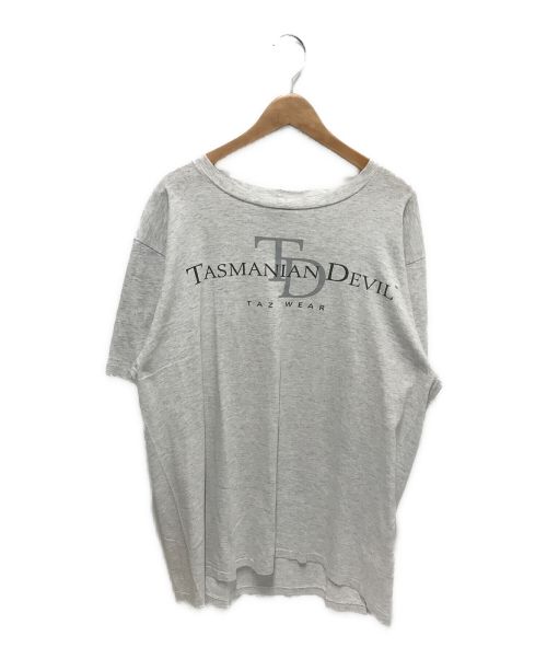 TASMANIAN DEVIL（タスマニア デビル）TASMANIAN DEVIL (タスマニア デビル) 90`SタズマニアデビルTEE グレー サイズ:XLの古着・服飾アイテム