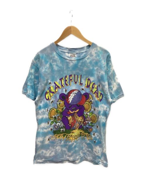 GRATEFUL DEAD（グレイトフル・デッド）GRATEFUL DEAD (グレイトフル・デッド) 90`S Honey Bee BearバンドTEE ブルー サイズ:MEDIUMの古着・服飾アイテム