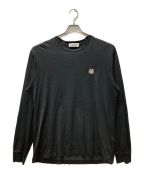 STONE ISLANDストーンアイランド）の古着「ロゴL/S TEE」｜ブラック