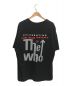 THE WHO (ザ・フー) 90`sバンドプリントTEE ブラック サイズ:X−LARGE：9000円