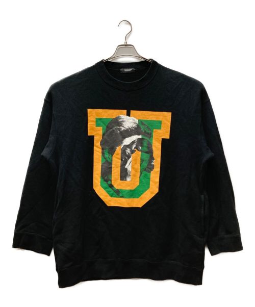 UNDERCOVER（アンダーカバー）UNDERCOVER (アンダーカバー) BIG SWEAT U FACE ブラック サイズ:4の古着・服飾アイテム