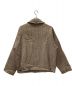 Text (テクスト) Natural Color Alpaca Tweed Hunter Jacket ベージュ サイズ:SIZE 2：27000円