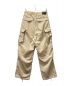 SUGARHILL (シュガーヒル) WOOL LINEN HICKORY ARMY CARGO PANTS ベージュ サイズ:30：26000円