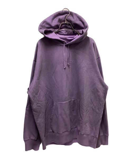 SUPREME（シュプリーム）SUPREME (シュプリーム) SPRAY HOODED パープル サイズ:Lの古着・服飾アイテム