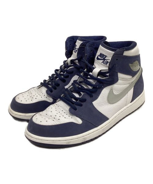 NIKE（ナイキ）NIKE (ナイキ) ir Jordan 1 High OG  Midnight Navy ホワイト サイズ:27.5の古着・服飾アイテム