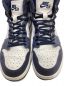 中古・古着 NIKE (ナイキ) ir Jordan 1 High OG  Midnight Navy ホワイト サイズ:27.5：19000円