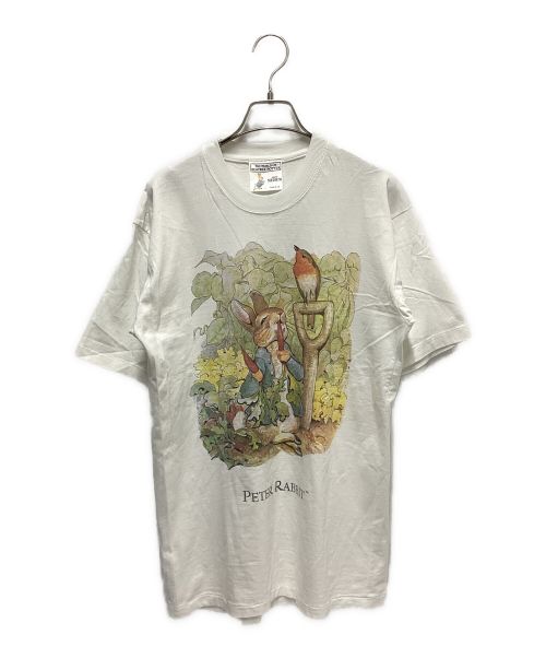 Peter Rabbit（ピーターラビット）Peter Rabbit (ピーターラビット) 90`SピーターラビットTEE ホワイト サイズ:MEDIUMの古着・服飾アイテム