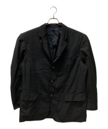 COMME des GARCONS HOMME PLUS（コムデギャルソンオムプリュス）の古着「3Bジャケット」｜ブラック