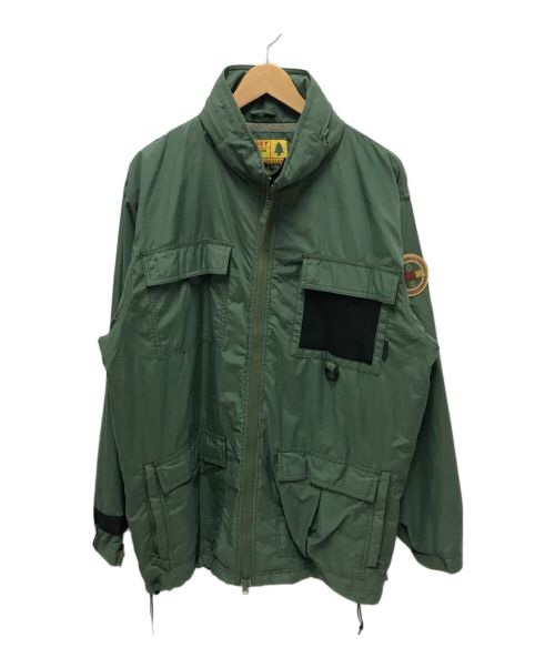 stussy（ステューシー）stussy (ステューシー) 90`S NYLON TECH JACKET グリーン サイズ:Lの古着・服飾アイテム