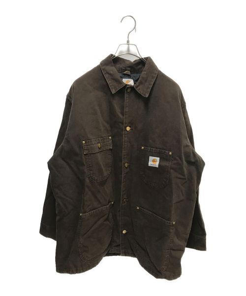 CarHartt（カーハート）CarHartt (カーハート) ミシガン チョアコート ブラウン サイズ:下記参照の古着・服飾アイテム