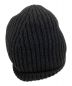 RICK OWENS（リックオウエンス）の古着「Ribbed Beanie」｜ブラック