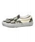 VANS (バンズ) VANS DANIEL JOHNSTON スリッポン ホワイト×ブラック サイズ:26：7000円