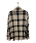 UNUSED (アンユーズド) 23AW Rayon check shirt レーヨンチェックシャツ ベージュ サイズ:4：16000円