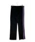 Needles (ニードルズ) Narrow Track Pant - C/PE Velour ブラック サイズ:L：18000円