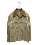 H BAR Cエイチバーシー）の古着「50s western shirts」｜ベージュ