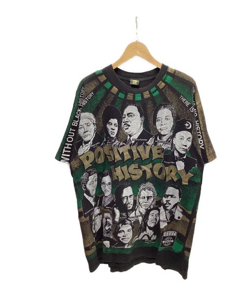 KACY（ケイシー）KACY (ケイシー) POSITIVE HISTORY TEE ブラック サイズ:X−LARGEの古着・服飾アイテム