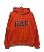 OLD GAPオールドギャップ）の古着「90s Fleece Parka」｜オレンジ