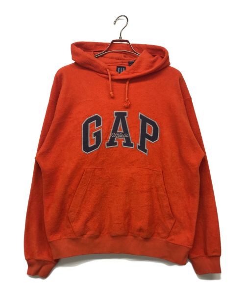 OLD GAP（オールドギャップ）OLD GAP (オールドギャップ) 90s Fleece Parka オレンジ サイズ:Sの古着・服飾アイテム