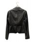 BOSS HUGO BOSS (ボス ヒューゴボス) calf leather tailord jacket ブラック サイズ:下記参照：13000円