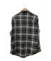 LAD MUSICIAN (ラッドミュージシャン) STANDARD SHIRT RAYON OMBRE CHECK ブラック サイズ:42：7000円