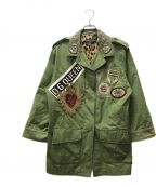 DOLCE & GABBANAドルチェ＆ガッバーナ）の古着「Ｍ-65Type Military Jacket」｜オリーブ