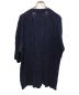 raw blue (ローブルー) 3D半袖ニット ネイビー サイズ:XXXL：7000円