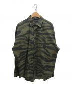 GAP×PALACEギャップ×パレス）の古着「Oxford Drop Shoulder Camo」｜オリーブ