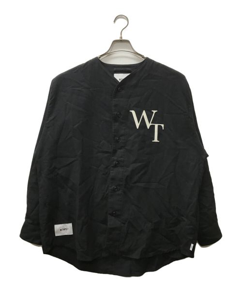 WTAPS（ダブルタップス）WTAPS (ダブルタップス) ベースボールシャツ ネイビー サイズ:02の古着・服飾アイテム