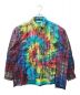 Rebuild by Needles（リビルドバイニードルス）の古着「Flannel Shirt Ribbon Wide Shirt Tie Dye」｜マルチカラー