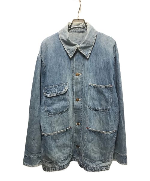 Wrangler（ラングラー）Wrangler (ラングラー) 70s ブルーデニム カバーオール インディゴ サイズ:42の古着・服飾アイテム