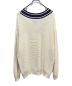 son of the cheese (（サノバチーズ）) ASYMMETRY V KNIT アイボリー サイズ:M：7000円