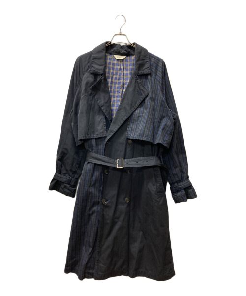 jieda（ジエダ）jieda (ジエダ) SWITCHING TRENCH COAT ネイビー サイズ:2の古着・服飾アイテム