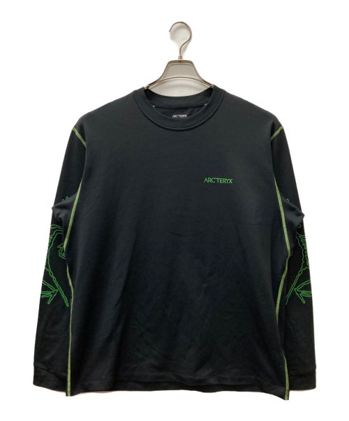 ARC'TERYX（アークテリクス）ARC'TERYX (アークテリクス) Copal LS Bird Sleeve Tee ブラック サイズ:Lの古着・服飾アイテム