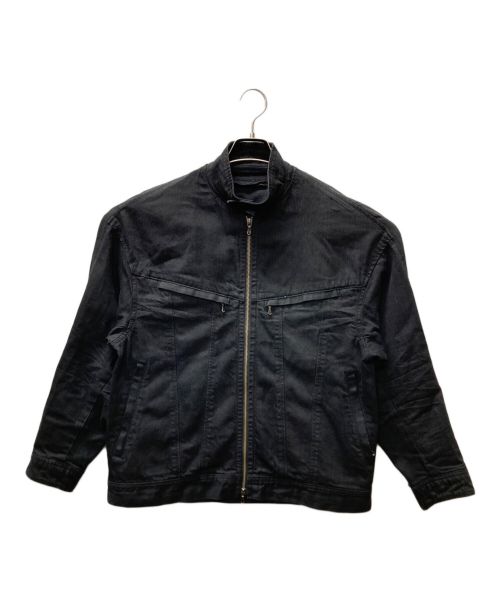 JULIUS（ユリウス）JULIUS (ユリウス) 10oz W ZIP DENIM JACKET ブラック サイズ:Sの古着・服飾アイテム