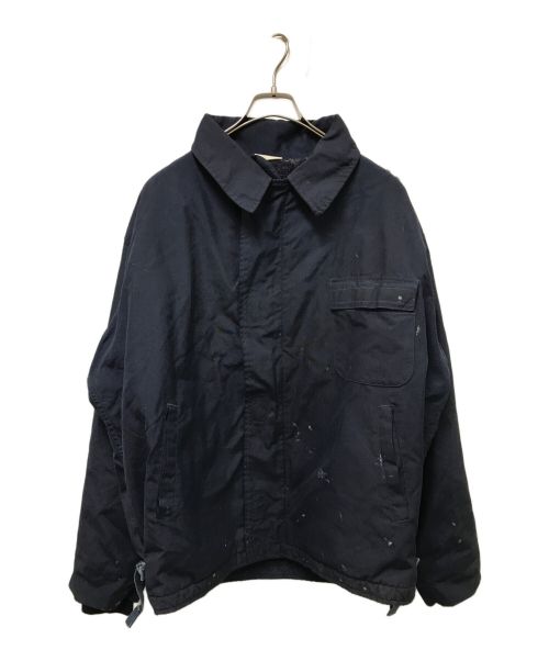 U'S NAVY（ユーエスネイビー）U'S NAVY (ユーエスネイビー) 90s ARAMID Deck Jacket ネイビー サイズ:X−LARGEの古着・服飾アイテム