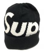 SUPREMEシュプリーム）の古着「Big Logo Beanie」｜ブラック