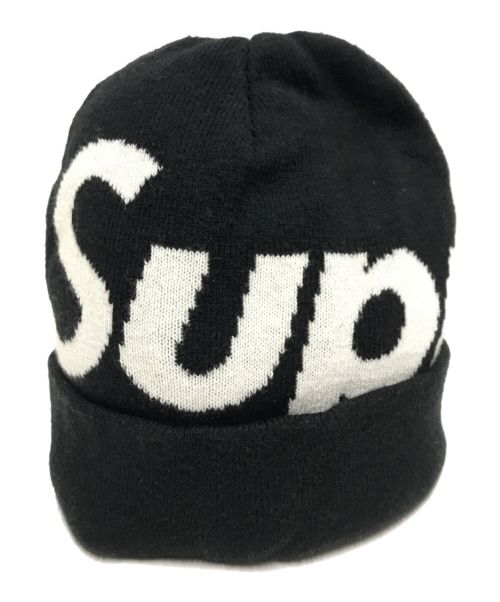 SUPREME（シュプリーム）SUPREME (シュプリーム) Big Logo Beanie ブラック サイズ:なしの古着・服飾アイテム