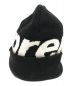 SUPREME (シュプリーム) Big Logo Beanie ブラック サイズ:なし：7000円