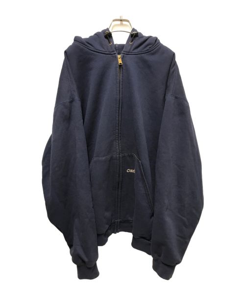 CarHartt（カーハート）CarHartt (カーハート) 90s Full Zip Thermal Liner Parka ネイビー サイズ:4XLの古着・服飾アイテム