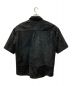 seven by seven (セブンバイセブン) Leather Half Sleeve Shirts ブラック サイズ:M：14000円