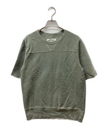 MARTIN MARGIELA（マルタン・マルジェラ）の古着「90s cutoff s/s sweat shirts」｜カーキ