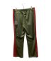 Needles (ニードルズ) nubian (ヌビアン) TRACK PANT - POLY SMOOTH カーキ サイズ:L 未使用品：20000円